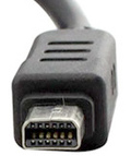 12 pin Olympus proprietary plug photo