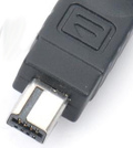 8 pin Nikon mini-USB proprietary photo