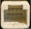 8 pin Toyota Head Unit photo