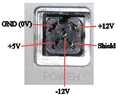 5 pin SQUARE female photo
