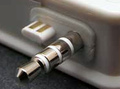 8 pin 4 pole plug + 4 pin iPod proprietary photo