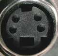 4 pin mini-DIN female photo