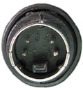4 pin mini-DIN male photo