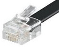 6 pin RJ12 (6P6C) male photo