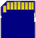 9 pin SD-card proprietary photo