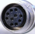 10 pin CCJ DIN female photo