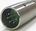 5 pin XLR male photo